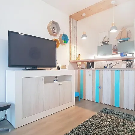 Cosy Avec Vue Sur Port - 4 Pers. - Fr-1-746-36 קורסיי-סור-מר
